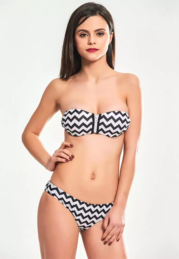 LYCKA LNM5027 Korean Lady Bikini Swimwear Black 2024, Buy LYCKA Online