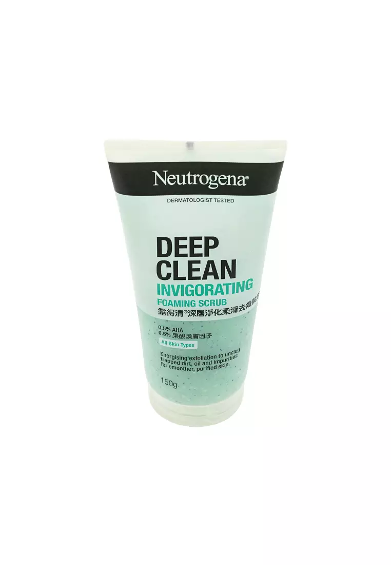 Neutrogena Deep Clean® Invigorating Foaming Scrub (150g) 150g