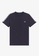 FRED PERRY blue Fred Perry M6347 Taped Ringer T-Shirt (Deep Carbon Blue) 276FFAA759416EGS_1