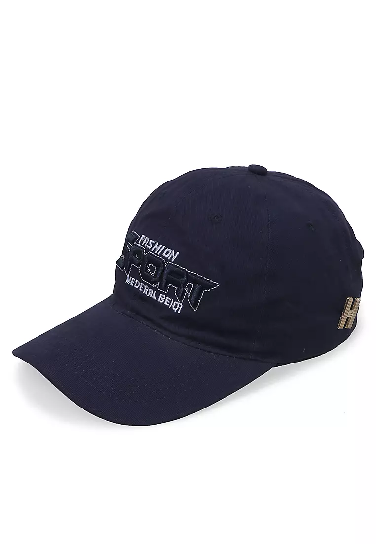 Drsh Caps Basebal Style Sport Resizable Strap Material Cotton ORIGINAL - Navy
