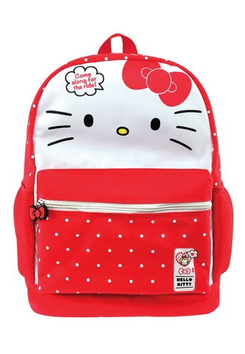 hello kitty red teen backpack