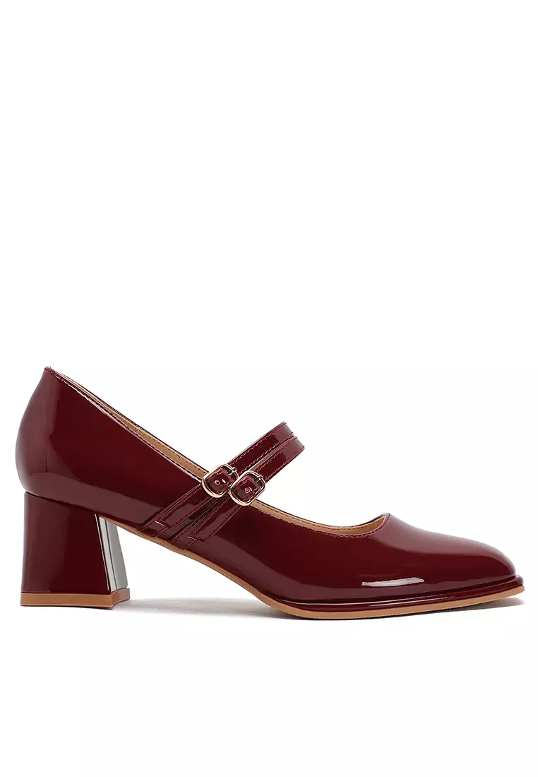 Discount on Twenty Eight Shoes  shoes - SKU: 5cm Double Strap Mary Jane Shoes 595-3