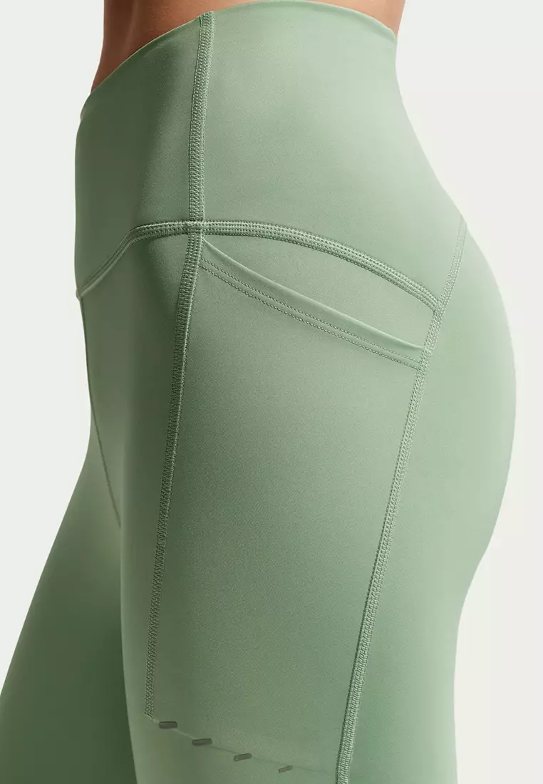 Swift High-Waisted 7/8 Running Leggings with Pockets