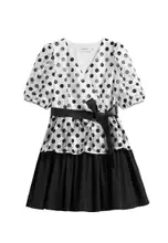 White Background Black Spots