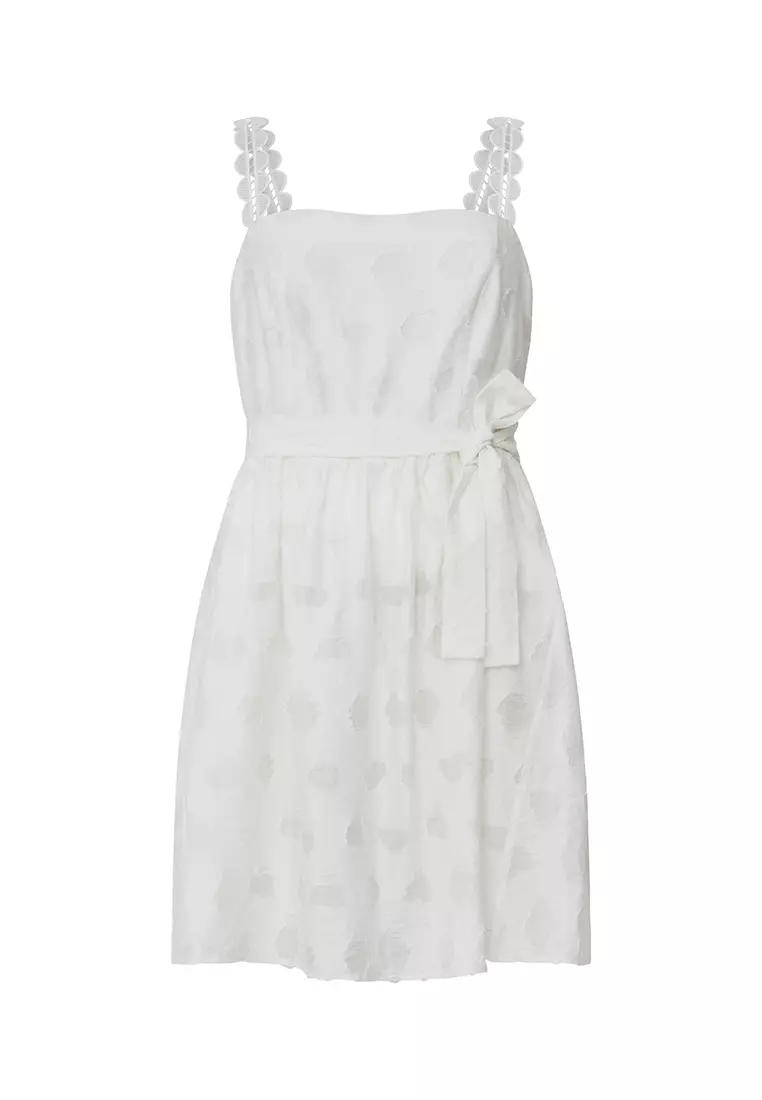 FREYA ORGANZA BURNOUT DRESS