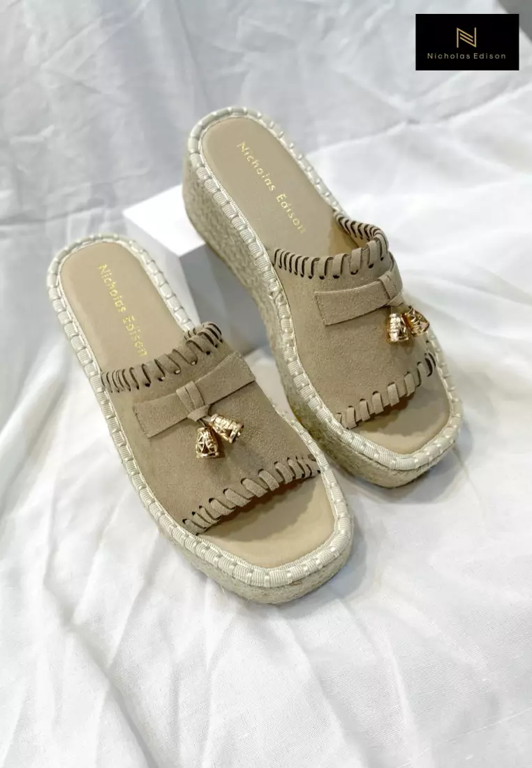 Wedge Rhea Beige