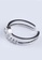 YOUNIQ silver YOUNIQ Basic Korean Silver Dotty CZ Diamond 2 Layer ROM Engagement Wedding Ring B8848ACC10C95AGS_4