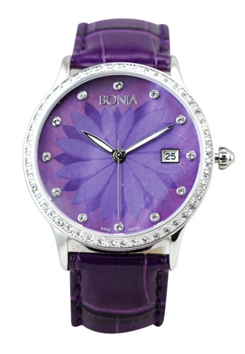 Bonia - B10020-2307S - Jam Tangan Wanita - Purple