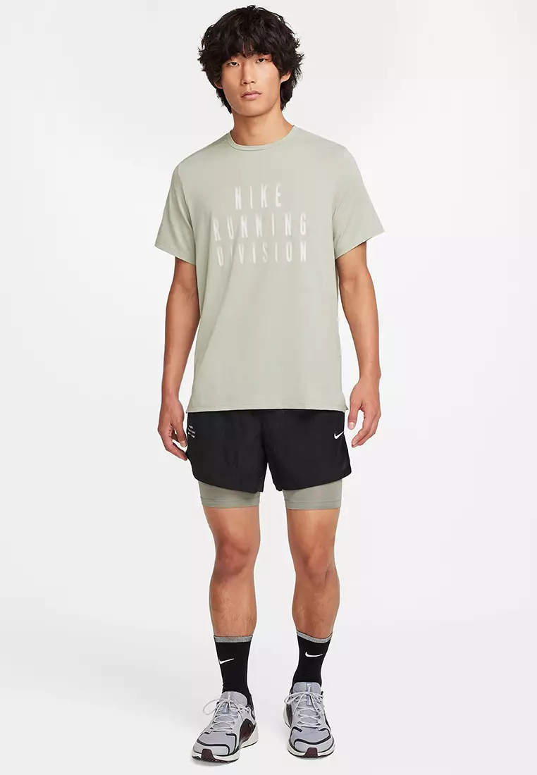 Buy Nike Rise 365 Running Division Dri-FIT Short-Sleeve