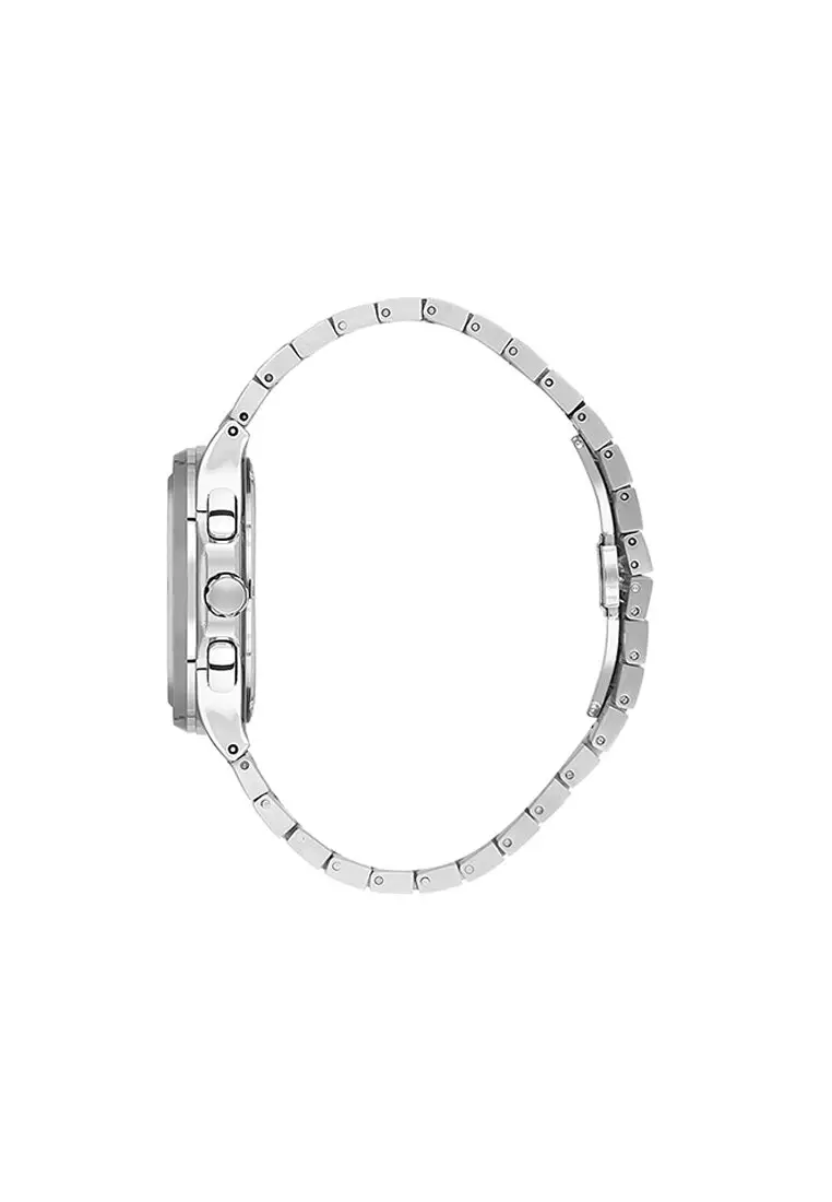 Exclusive Men's Analog Watch Silver Stainless Steel DK.1.14082-4