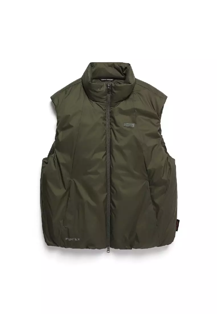 男裝TORNIER高領輕便羽絨背心