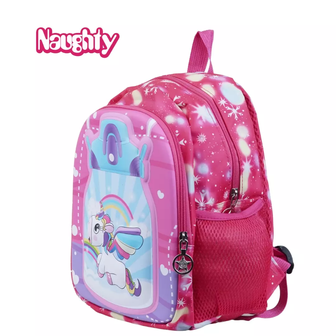 Tas Ransel Anak Perempuan Sekolah Tk Paud Backpack Unicorn G643 2412002 Naughty Accessories