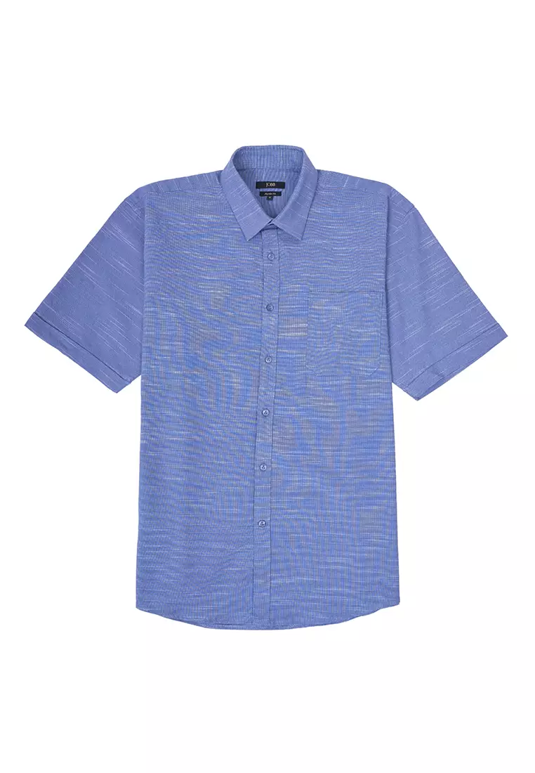 Jobb Pablo Kemeja Pria Lengan Pendek Regular light Blue