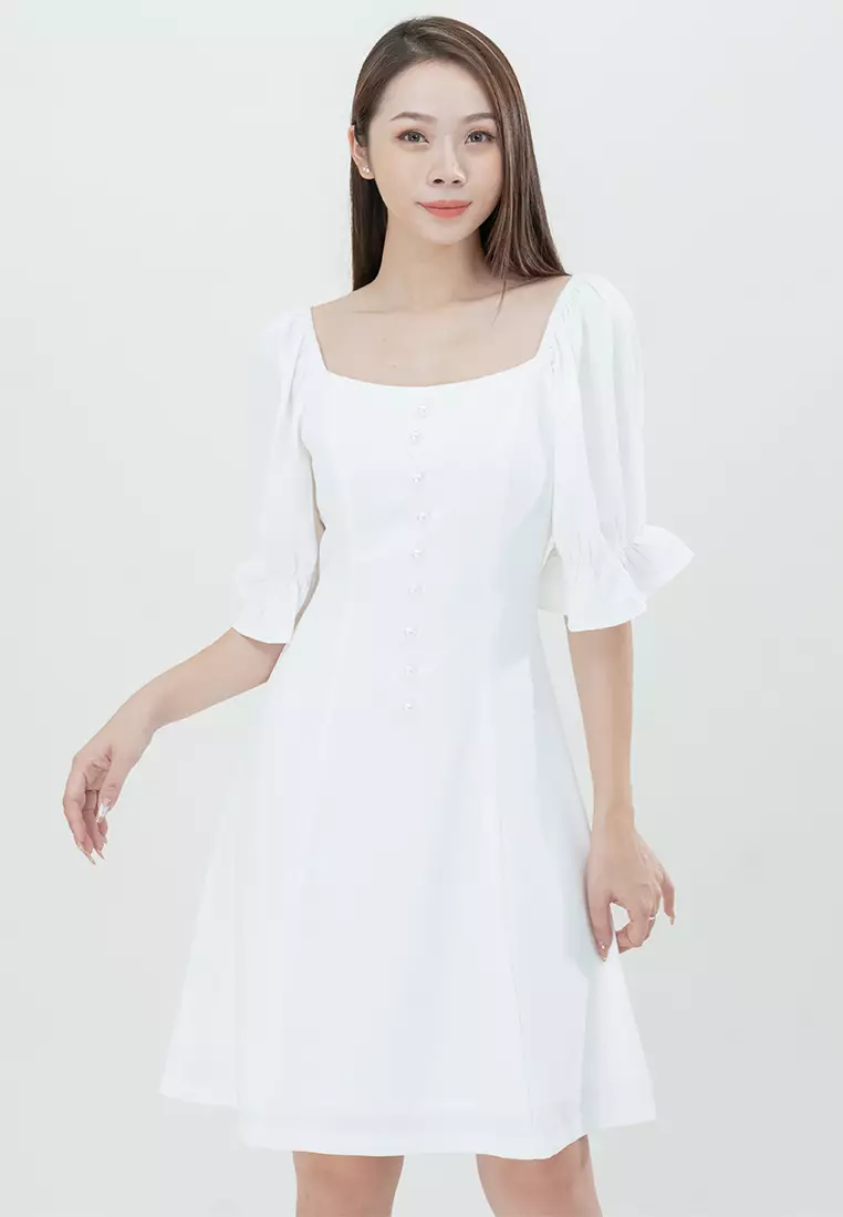 Soft Fabric Casual Mini Dress