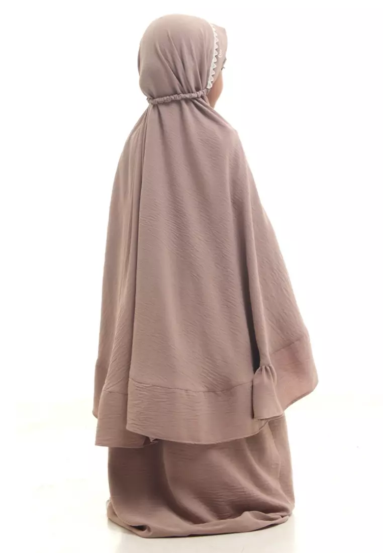 Rabbani - Mukena Anak Bani Batuta Munna Farya Exclusive Beige
