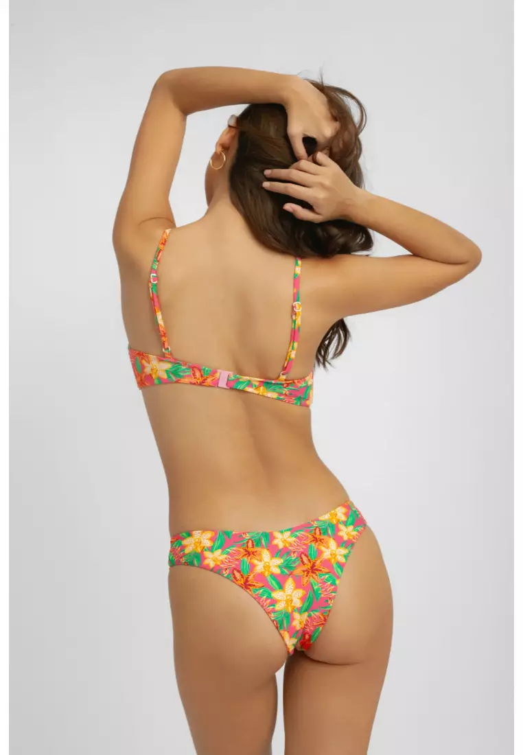 Tona Twisted Bikini Top / Sunkissed