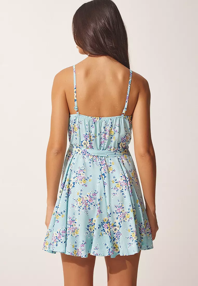 Patterned Viscose Dress