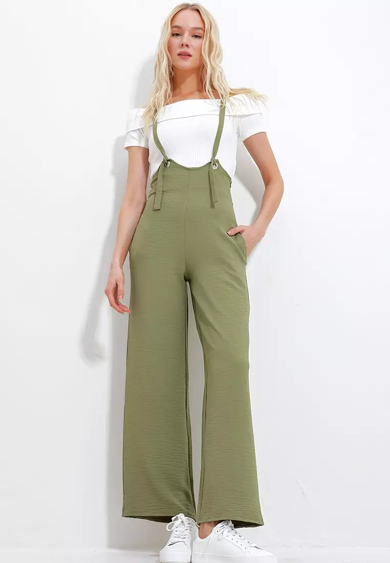 Waist Cut Overalls
