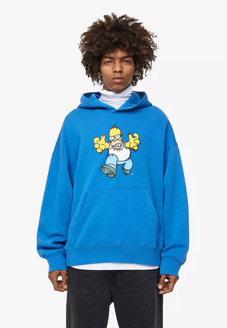 Oversized hot sale hoodie h&m