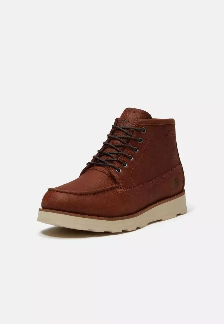 Men’s Britton Mills Mid Chukka Boot (Rust Full Grain)