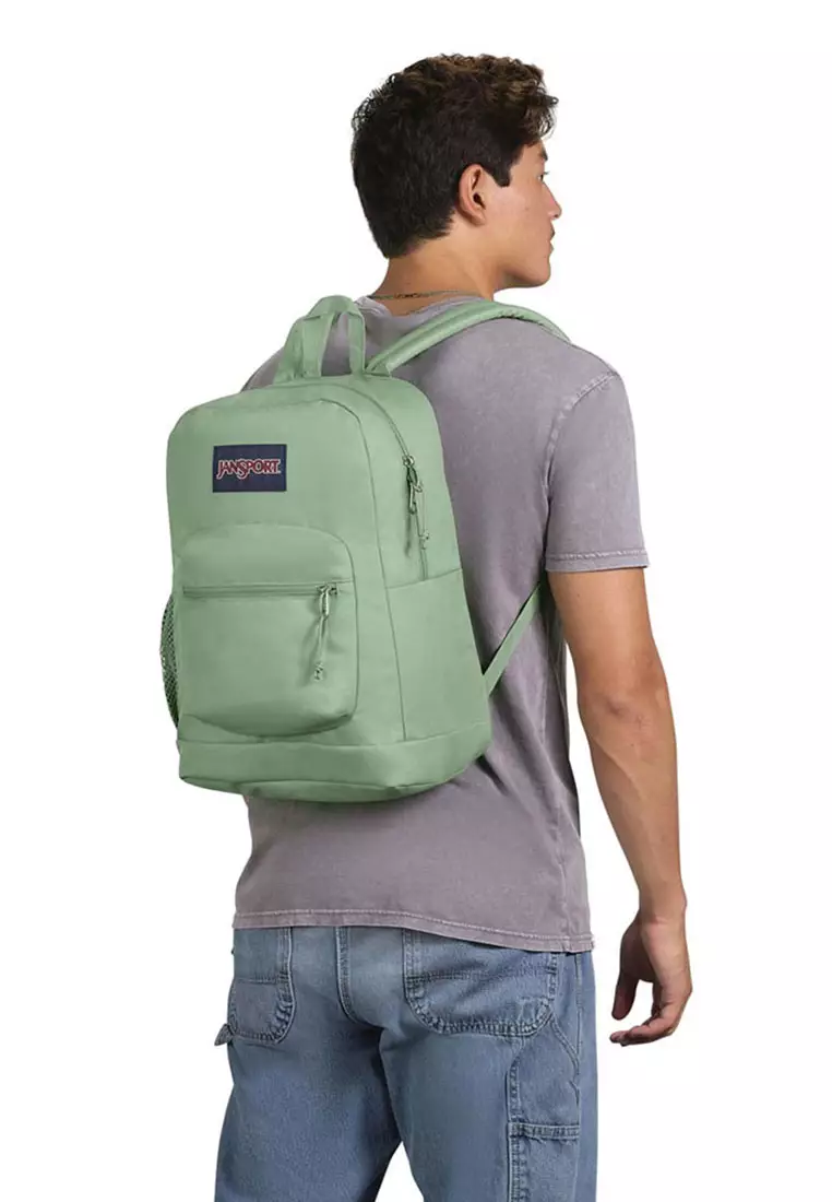 Jansport superbreak backpack muted green hot sale