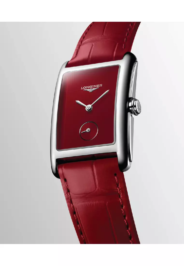 Longines leather strap women's watch new arrivals