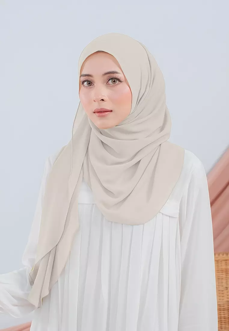 HIJAB INSTAN SABIYA - LIGHT CREAM