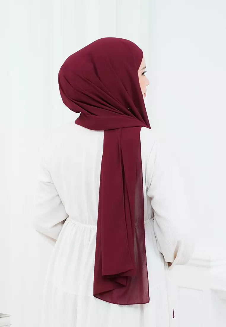 HIJAB INSTAN ELENA - DEEP MAROON