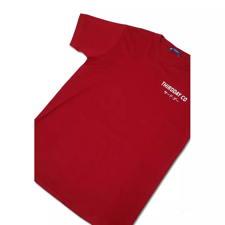 MTE63 thirddayco hansief dakir mr T-shirt Merah