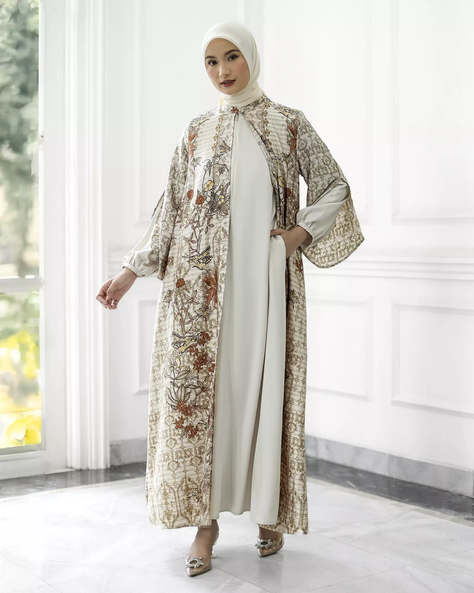 Geulis.id RAMYA SET DRESS - Gold