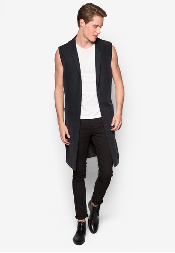Street Tailoesprit台灣outletr 長版無袖外套, 服飾, 外套