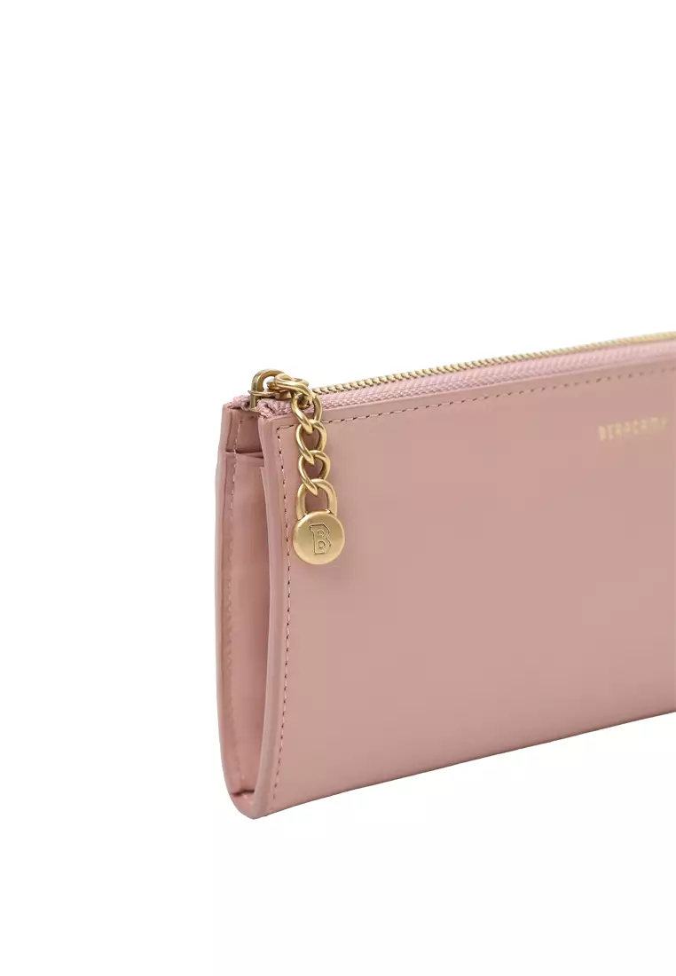L-Zip Long Wallet - Pink