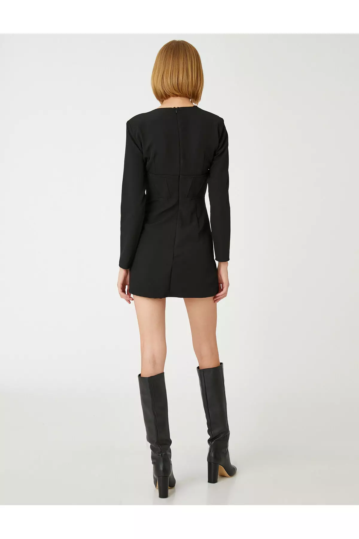 Corset Look Mini Evening Dress