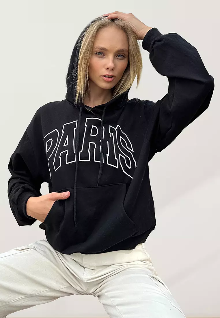 Buy Alacati Printed Hoodie 2023 Online | ZALORA Singapore