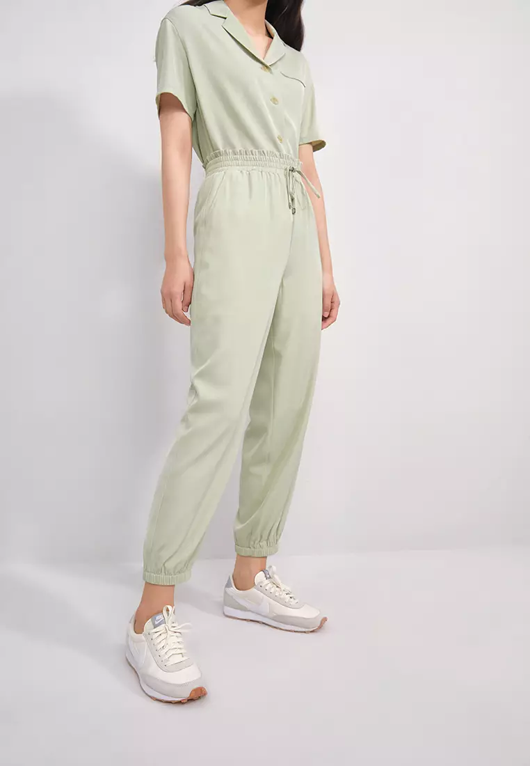 Elastic Waist Jogger Pants