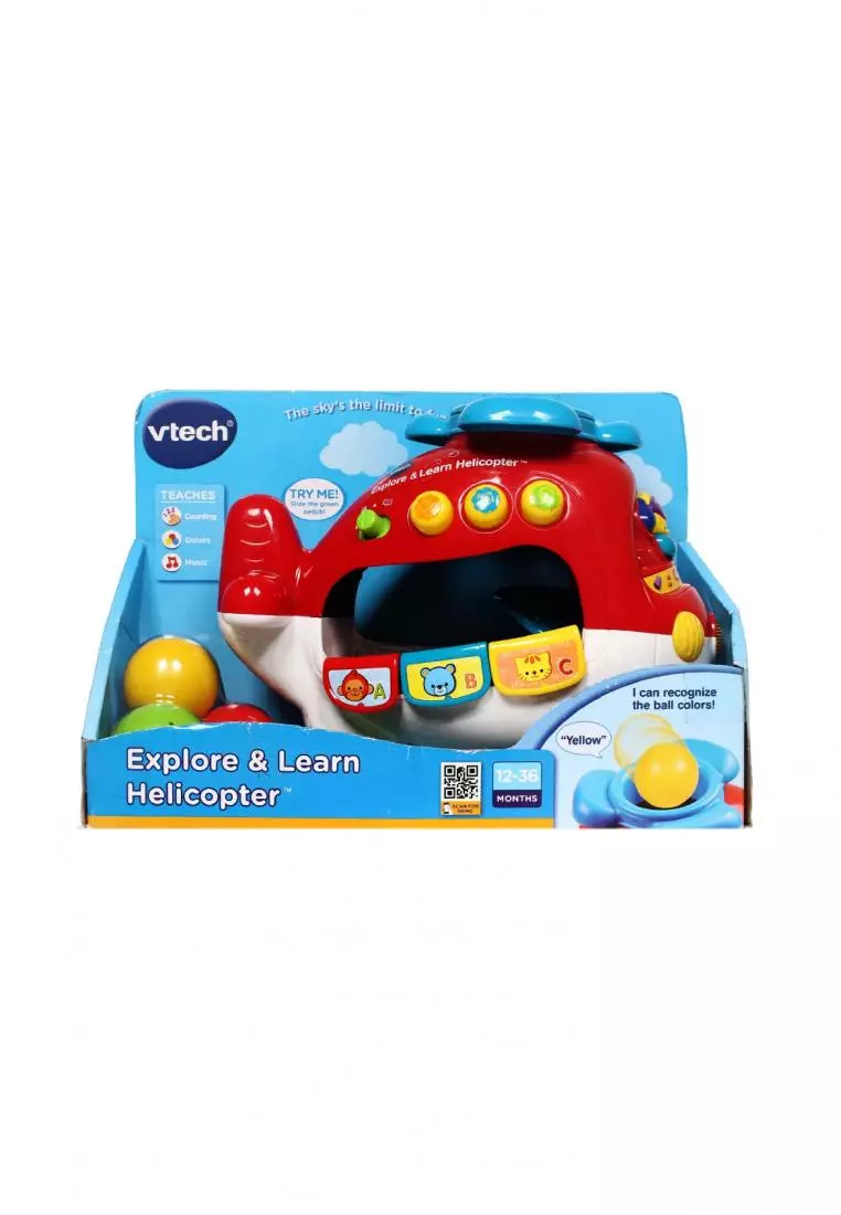 Vtech explore and learn hot sale helicopter