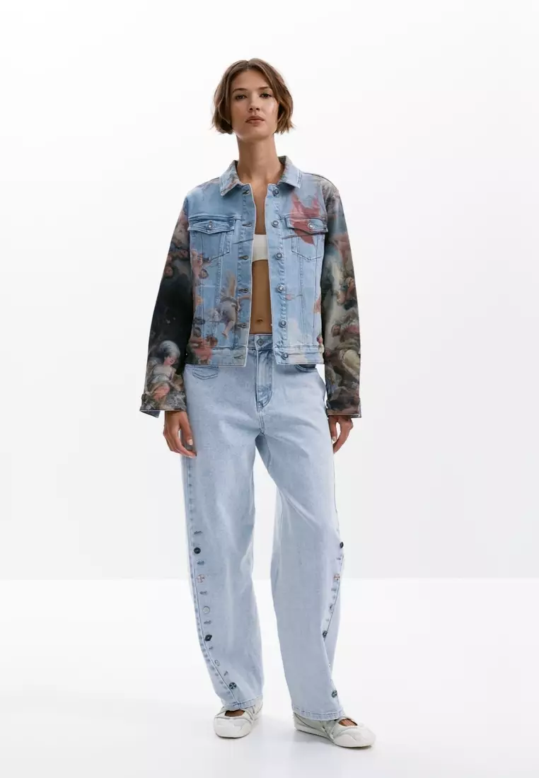 Fresh denim jacket for women I Desigual.com