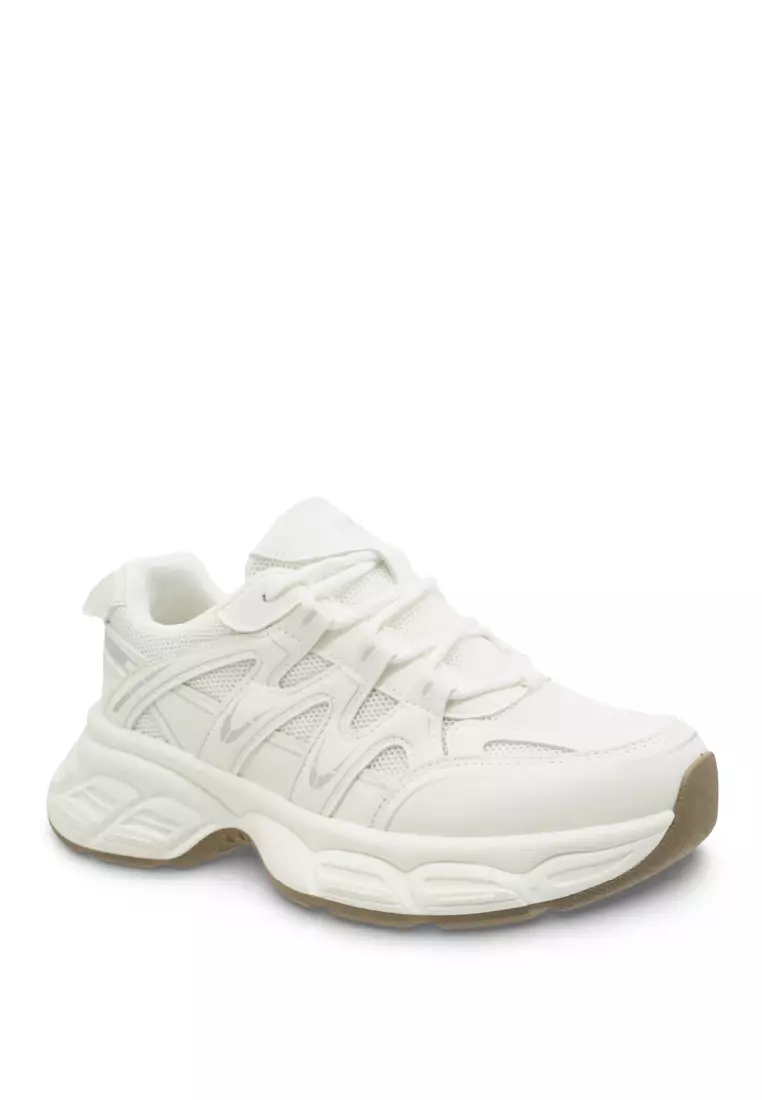 Women Lace Up Lifestyle Sneakers - 260181035