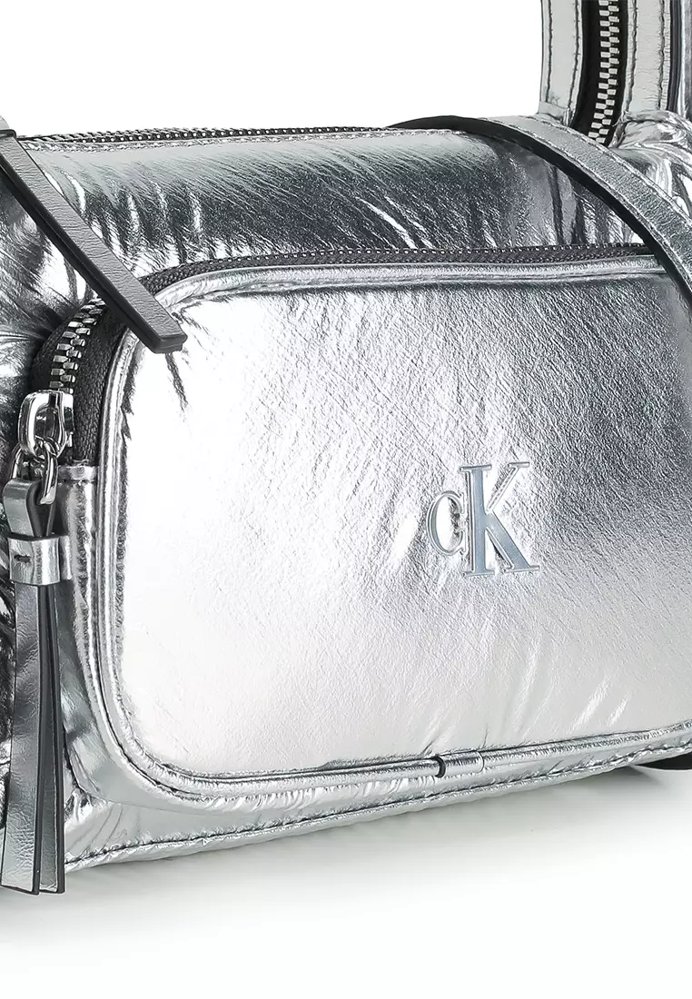Pocket Metallic Small Shoulder Bag - Calvin Klein Accessories