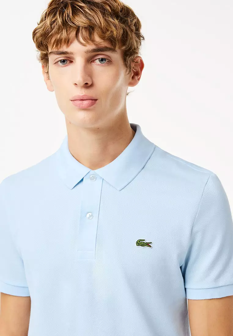 Men's Slim Fit Petit Piqué Cotton Polo - Men's Polo Shirts - New