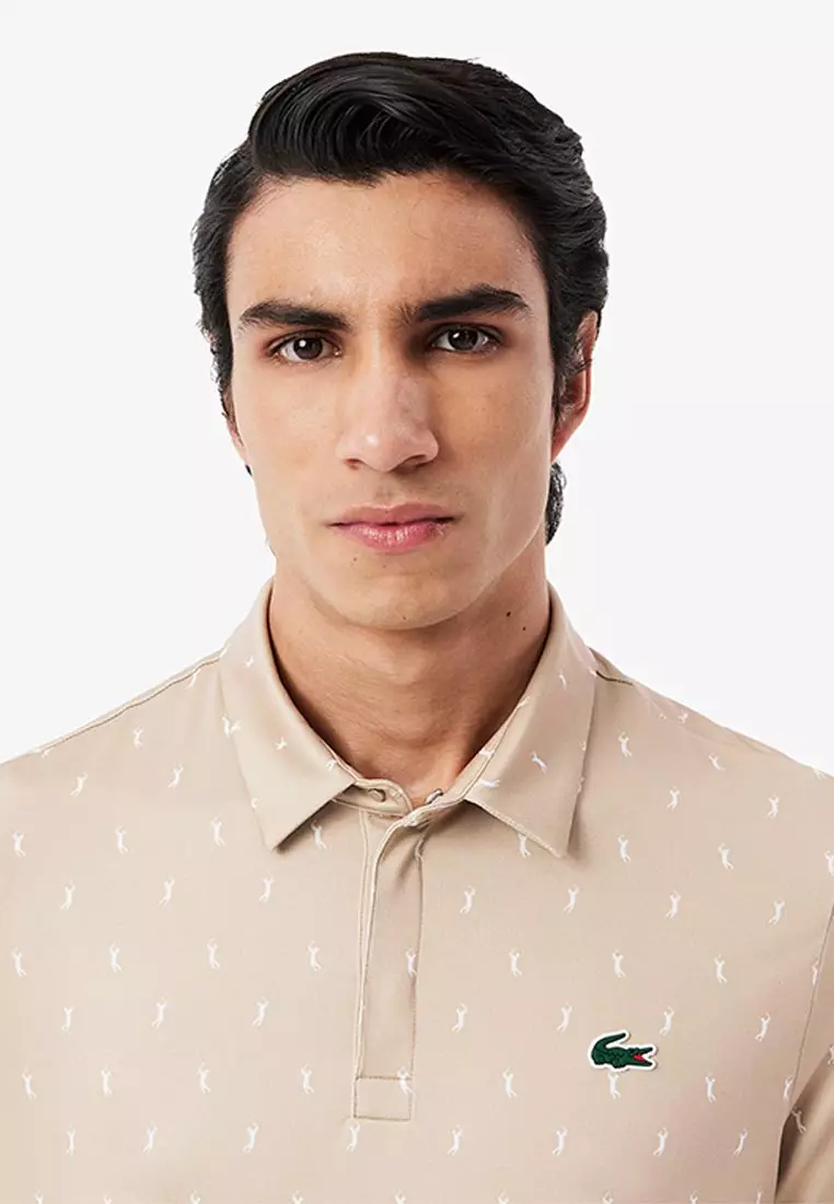 Golf Printed Recycled Polyester Polo Shirt