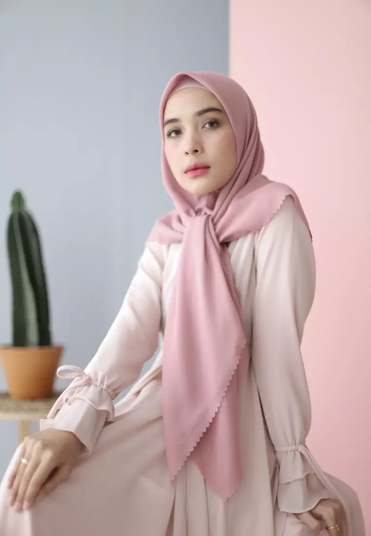 Haraa Voal Mauve Glow