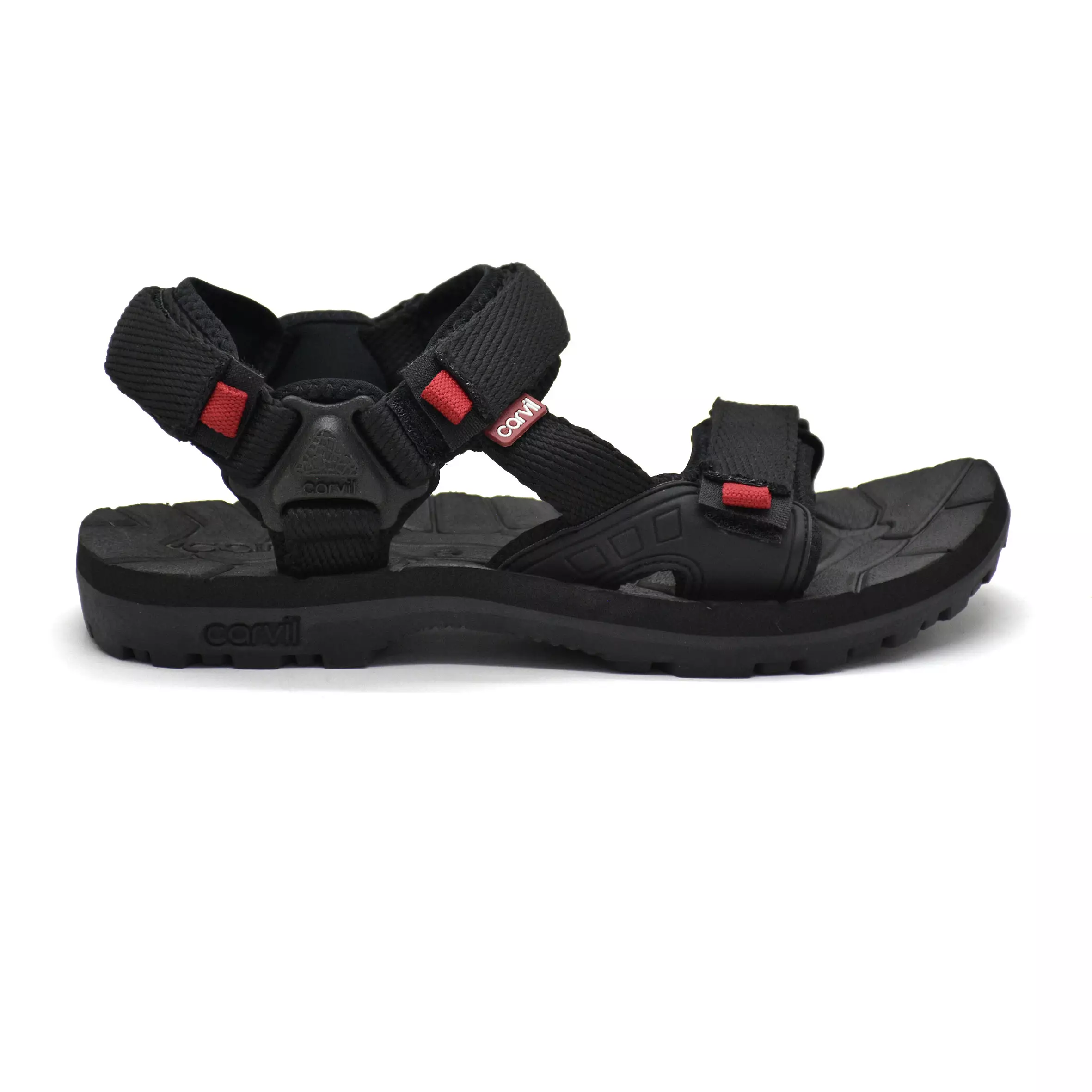 Carvil Sandal Gunung Pria Everest-GM Black/Red
