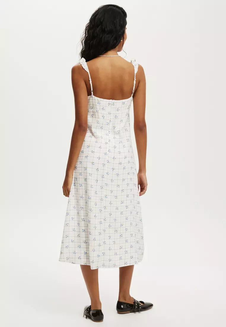 Layla Frill Midi Dress