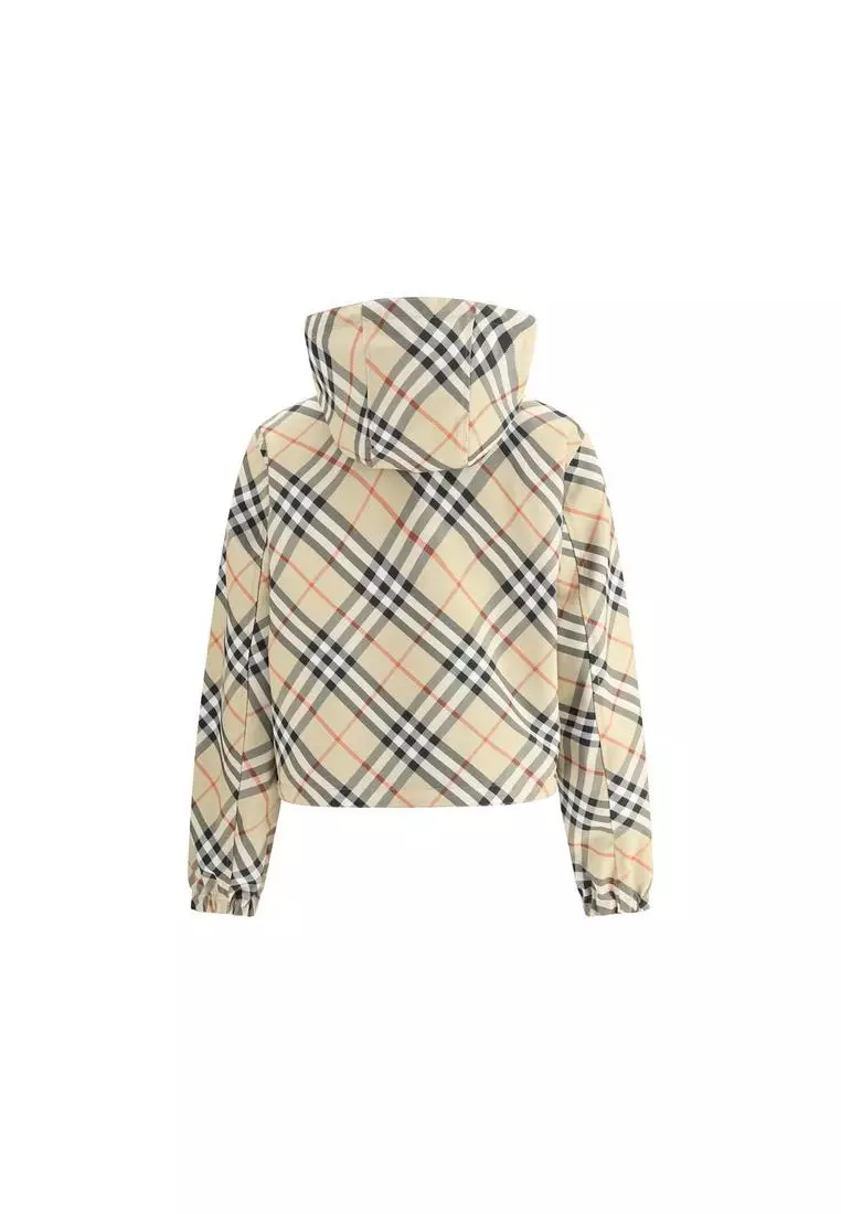 Buy Burberry Reversible Hooded Jacket with Adjustable 2025