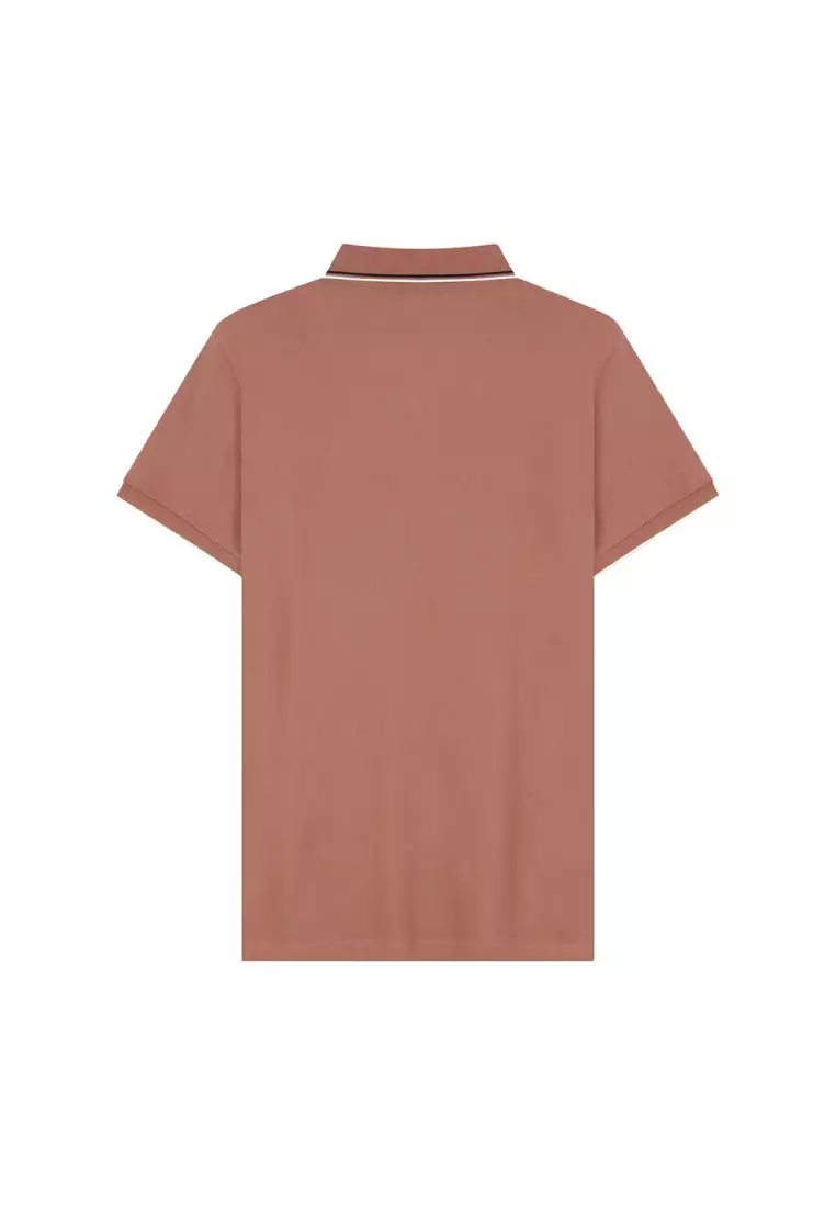 Men's Cotton Lycra Short Sleeve Slim Polo 01015018