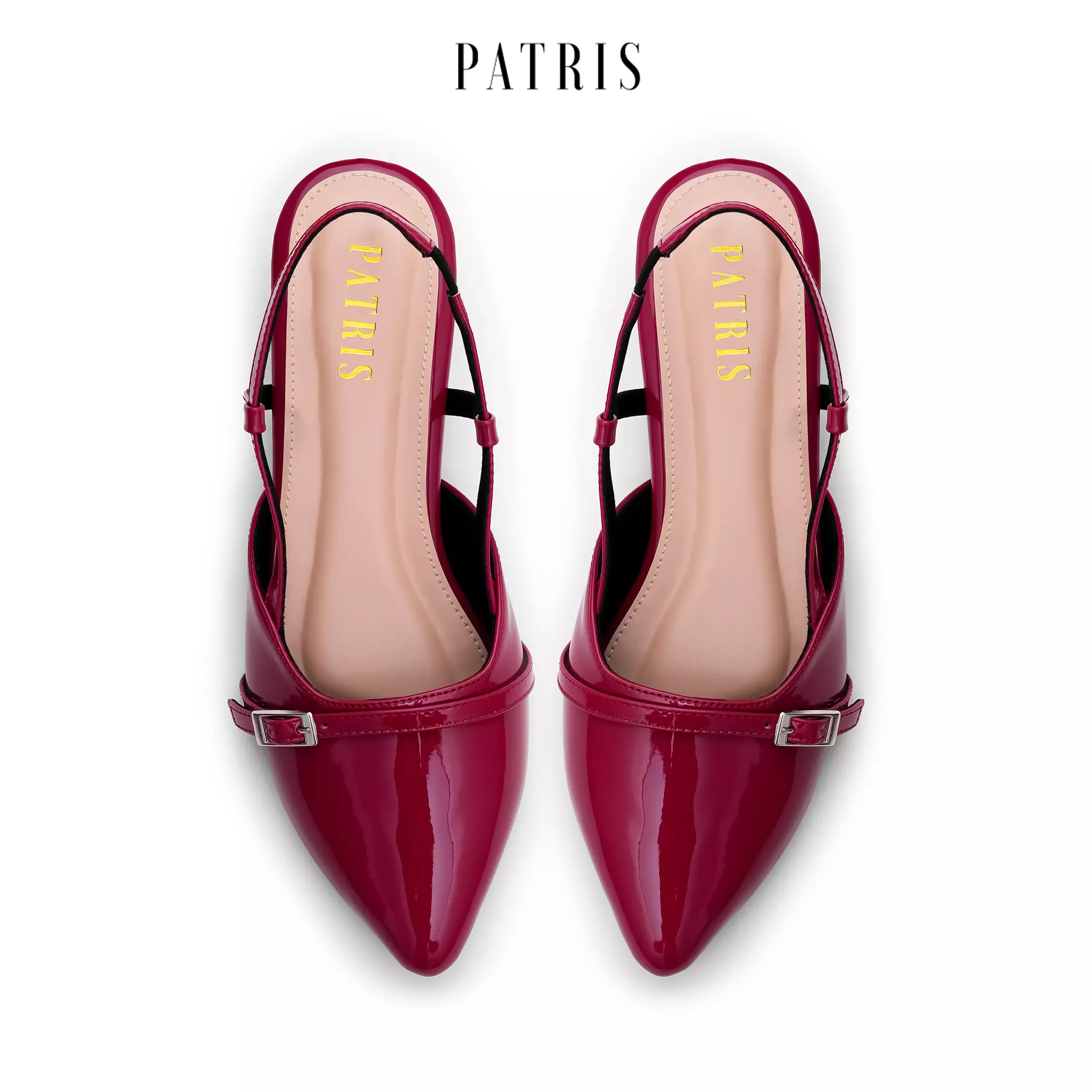 PATRIS Clora Mules Wanita Heels / Hak 3 Cm