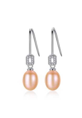 Prince Edward pink Premium Pink Pearl Elegant Earring 596B6AC38DCE22GS_1