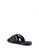Anacapri 黑色 Braid Flat Sandals E90ABSHEC711ABGS_3