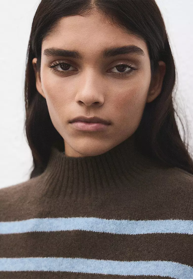 Oversized Striped Sweater